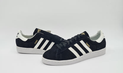 *NEU* 1994 Vintage Adidas Campus II Schwarz Gr. UK 10 / EUR 44 2/3