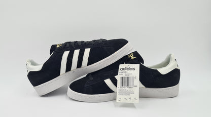 *NEU* 1994 Vintage Adidas Campus II Schwarz Gr. UK 10 / EUR 44 2/3