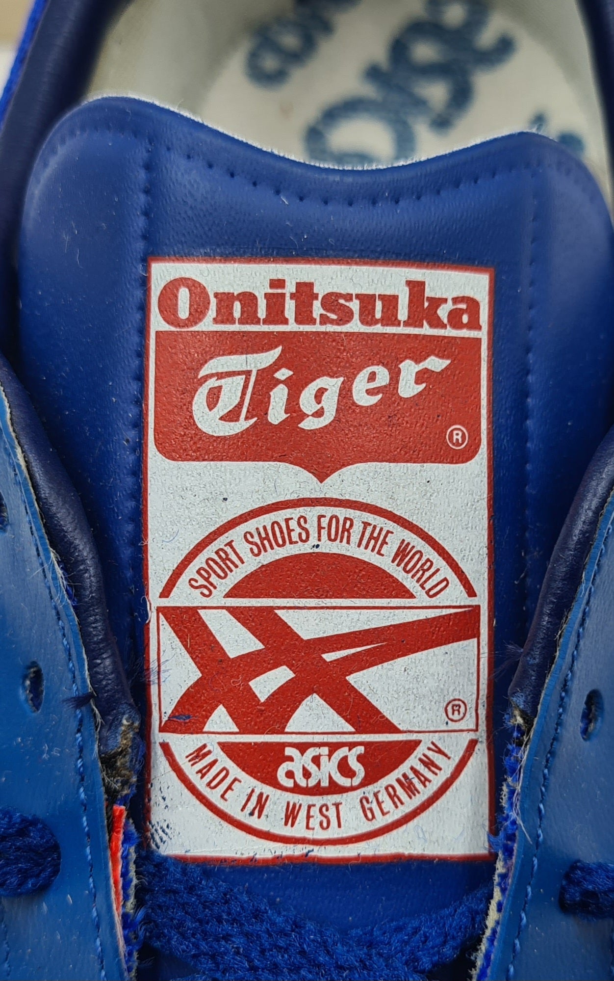 *NEU* Vintage 1970er Onitsuka Tiger Asics Enduro Made in West Germany US 7,5 / EUR 40,5