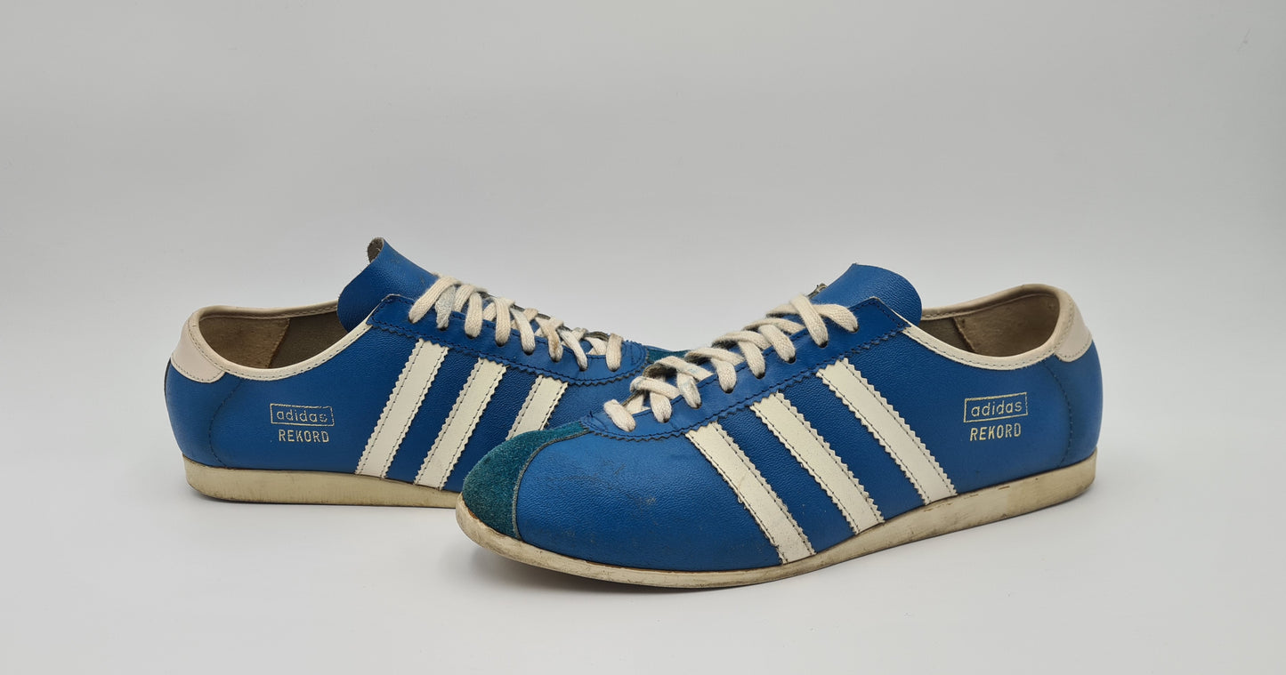 Vintage 1970s Adidas Rekord UK 9 / EUR 43 1/3