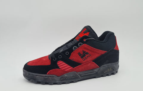 NEU* Vintage 1990er LA Gear Land Mark Landmark Rot UK 9,5 / EUR 44,5   Secondsoles
