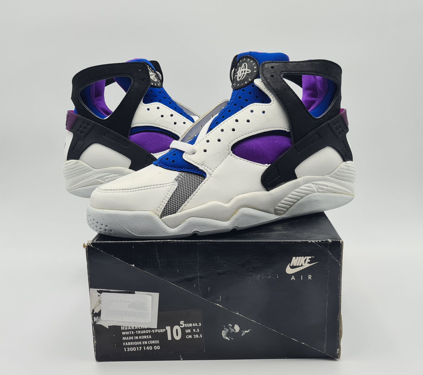 *NEW* Vintage 1992 Nike Air Flight Huarache UK 9,5 / EUR 44,5