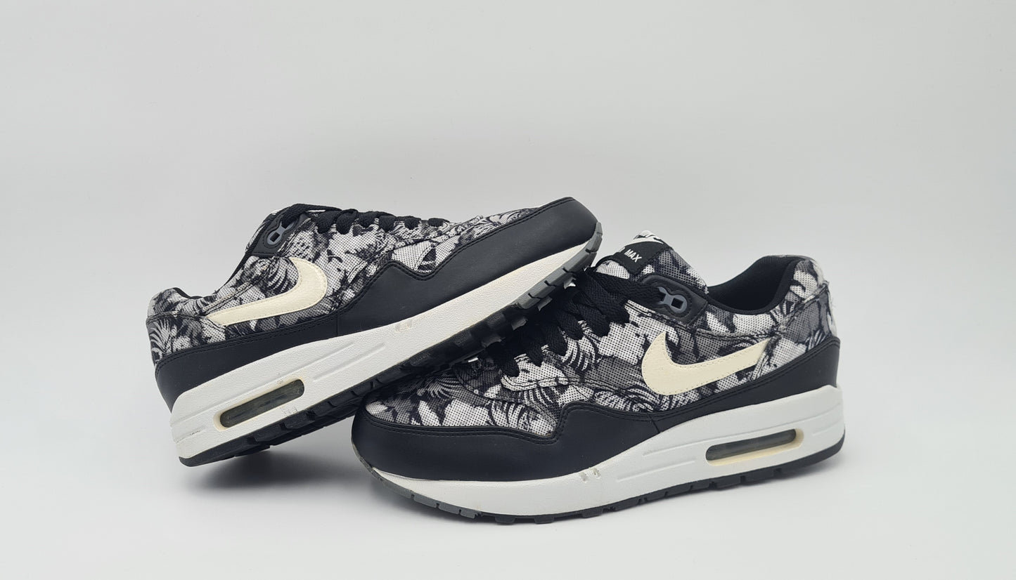 *WIE NEU* 2015 Nike Air Max 1 GPX Floral Gr. UK 7 / EUR 40