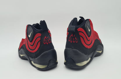 *NEW* Vintage 1997 Nike Air Bakin Varsity Red Tim Hardaway UK 9 / EUR 44