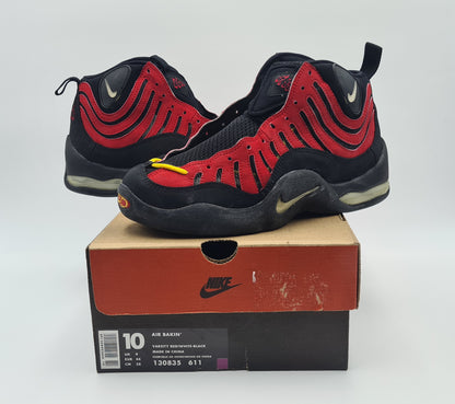 *NEW* Vintage 1997 Nike Air Bakin Varsity Red Tim Hardaway UK 9 / EUR 44