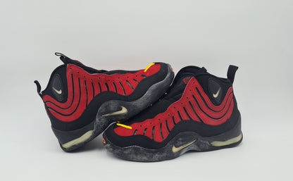 *NEU* Vintage 1997 Nike Air Bakin Varsity Red Tim Hardaway UK 9,5 / EUR 44,5