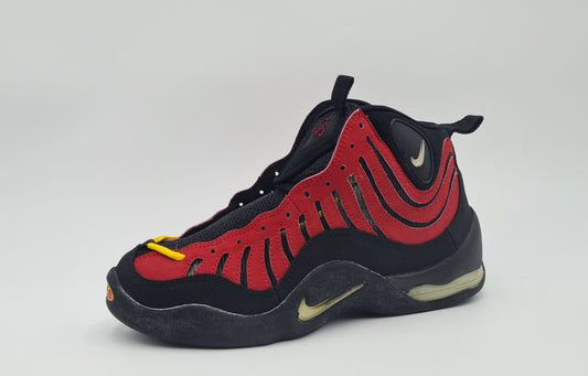 *NEU* Vintage 1997 Nike Air Bakin Varsity Red Tim Hardaway UK 7,5 / EUR 42