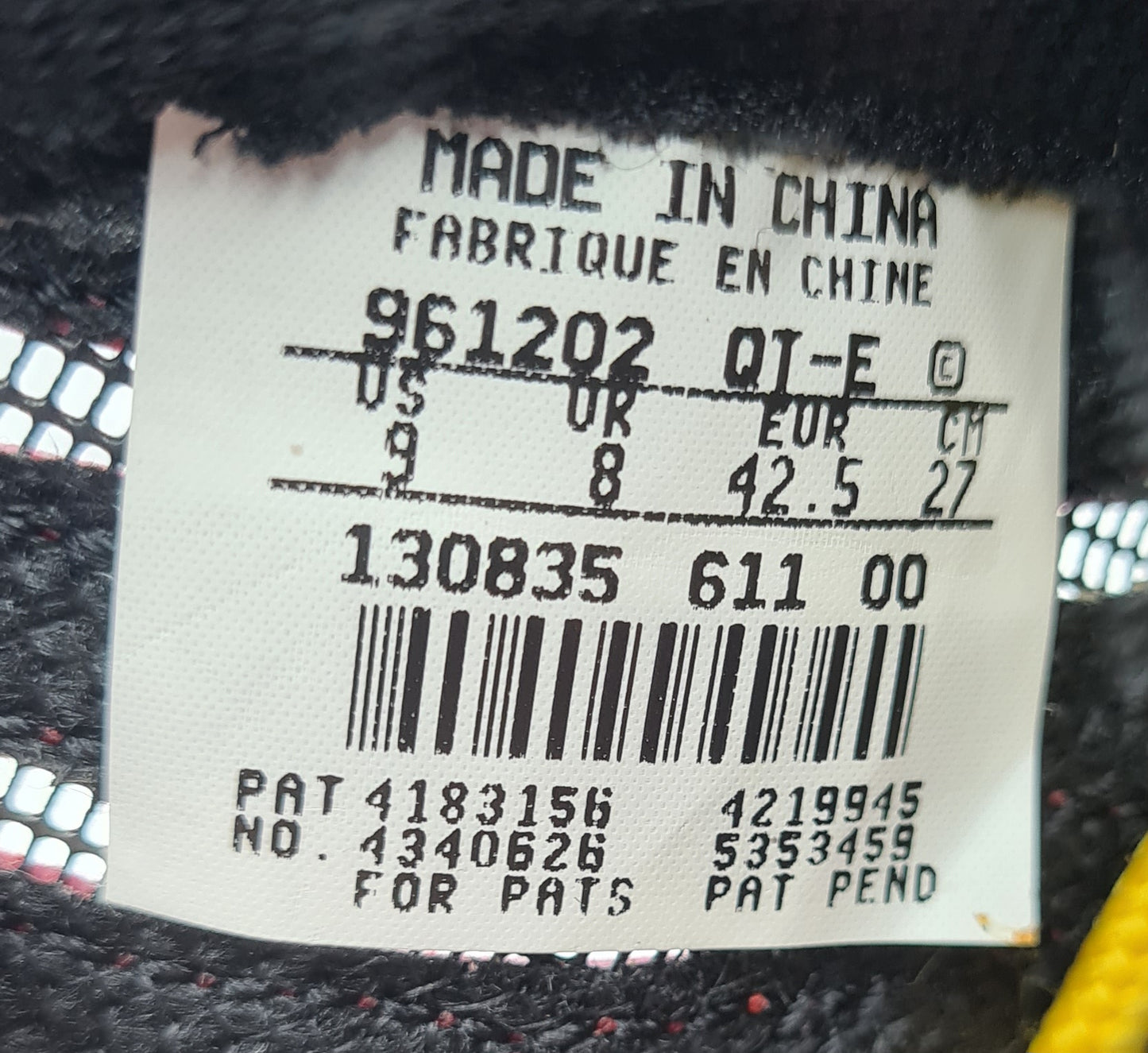 *NEU* Vintage 1997 Nike Air Bakin Varsity Red Tim Hardaway UK 8 / EUR 42,5