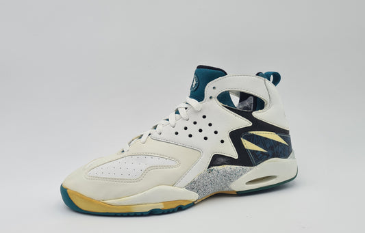 *NEU* Vintage 1992 Nike Air Tech Challenge Huarache Andre Agassi Grün UK 8 / EUR 42,5