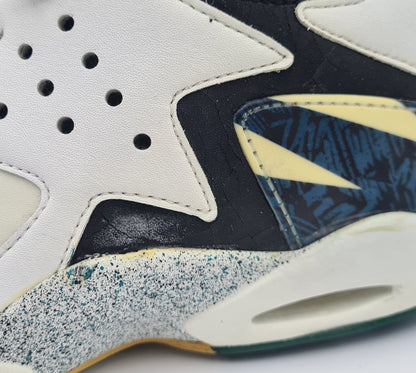 *NEU* Vintage 1992 Nike Air Tech Challenge Huarache Andre Agassi Grün UK 8 / EUR 42,5