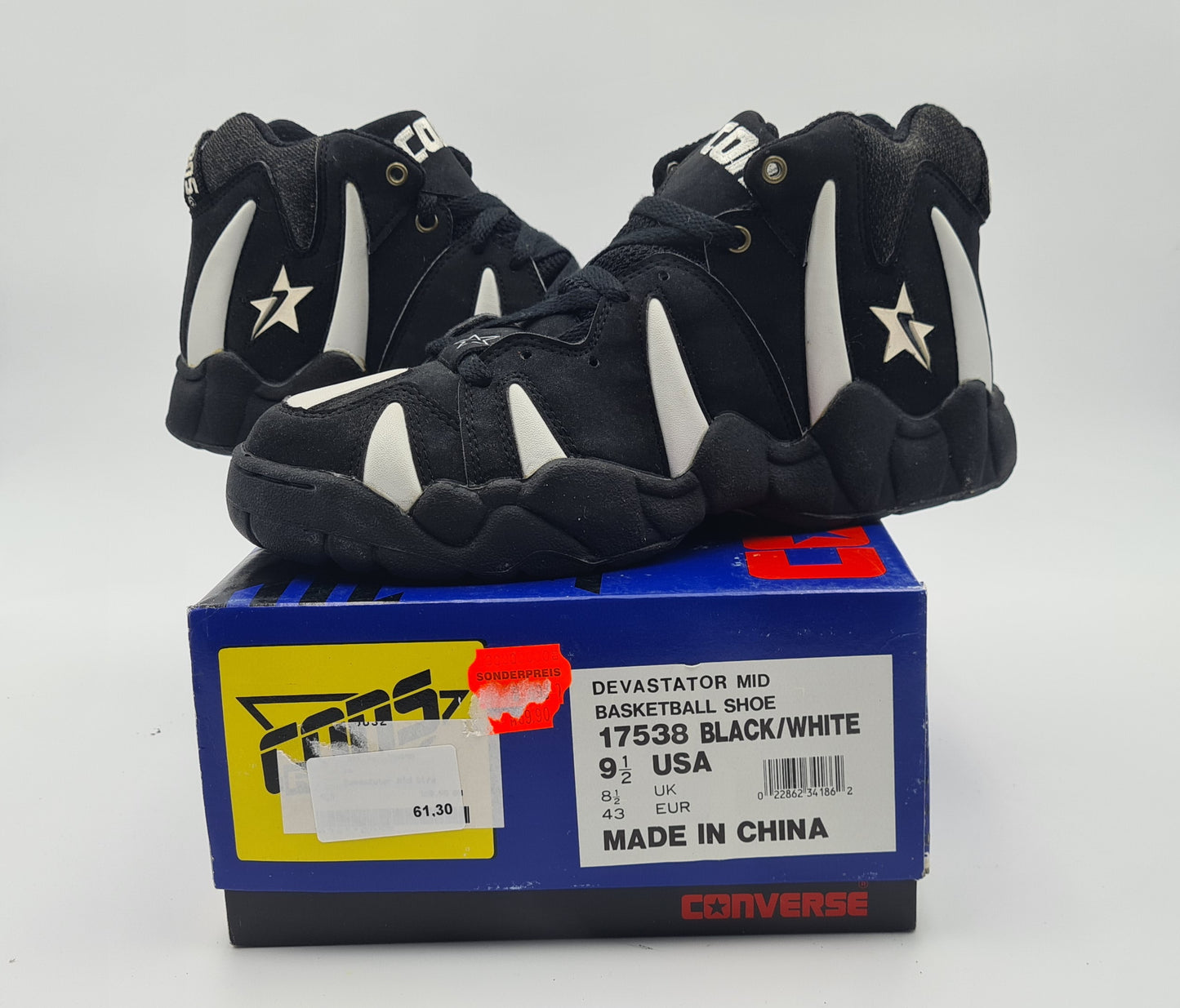 *NEU* Vintage 1995 Converse Devastator Mid UK 8,5 / EUR 43
