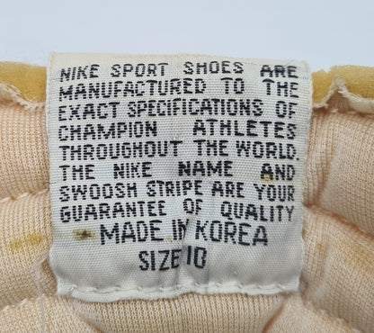 Vintage 70s / 80s Nike LDV Made in Korea Waffle Trainers US 10 / EUR 44