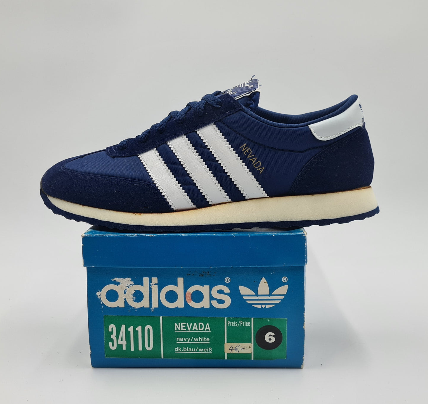 *NEW* Vintage 1980s Adidas Nevada UK 6 / EUR 39 1/3