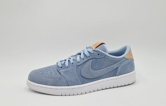 *VGC* 2017 Nike Air Jordan 1 Retro Low OG Ice Blue Size UK 8 / EUR 42,5