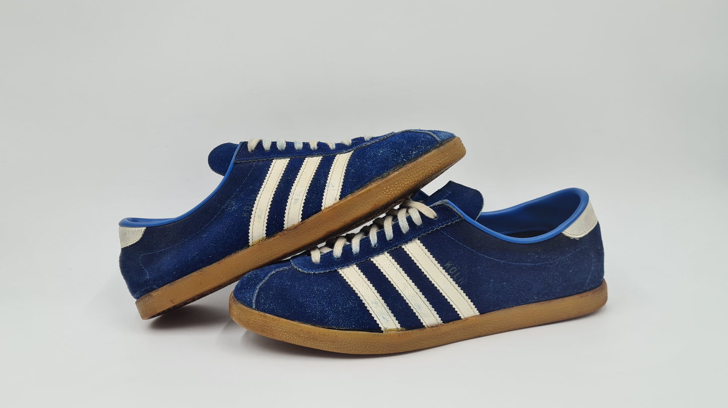 Vintage 1970s / 1980s Adidas Koln UK 10 / EUR 44 2/3