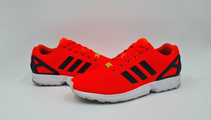 *VGC* 2014 Adidas ZX Flux Infrared UK 10.5 / EUR 45 1/3