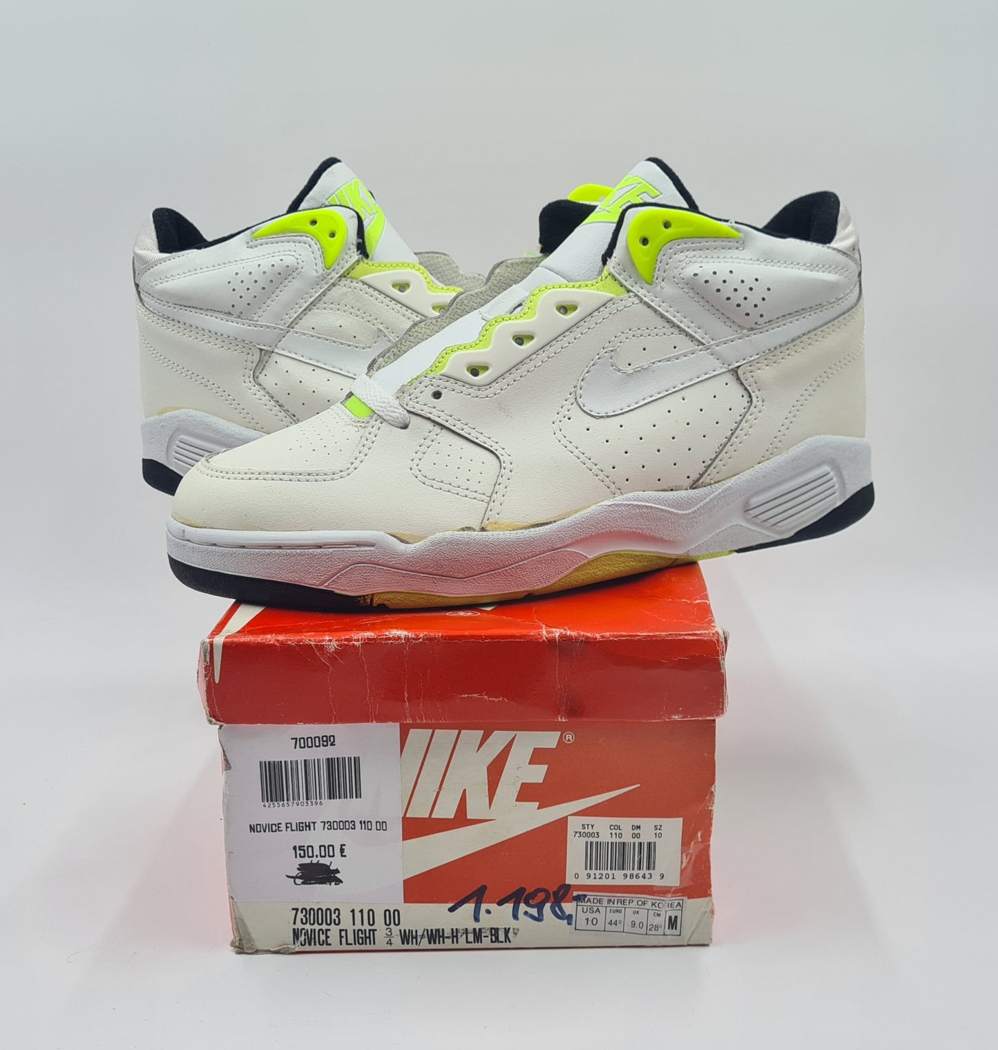 *BNIB* Vintage 1991 Nike Air Novice Flight UK 9 / EUR 44