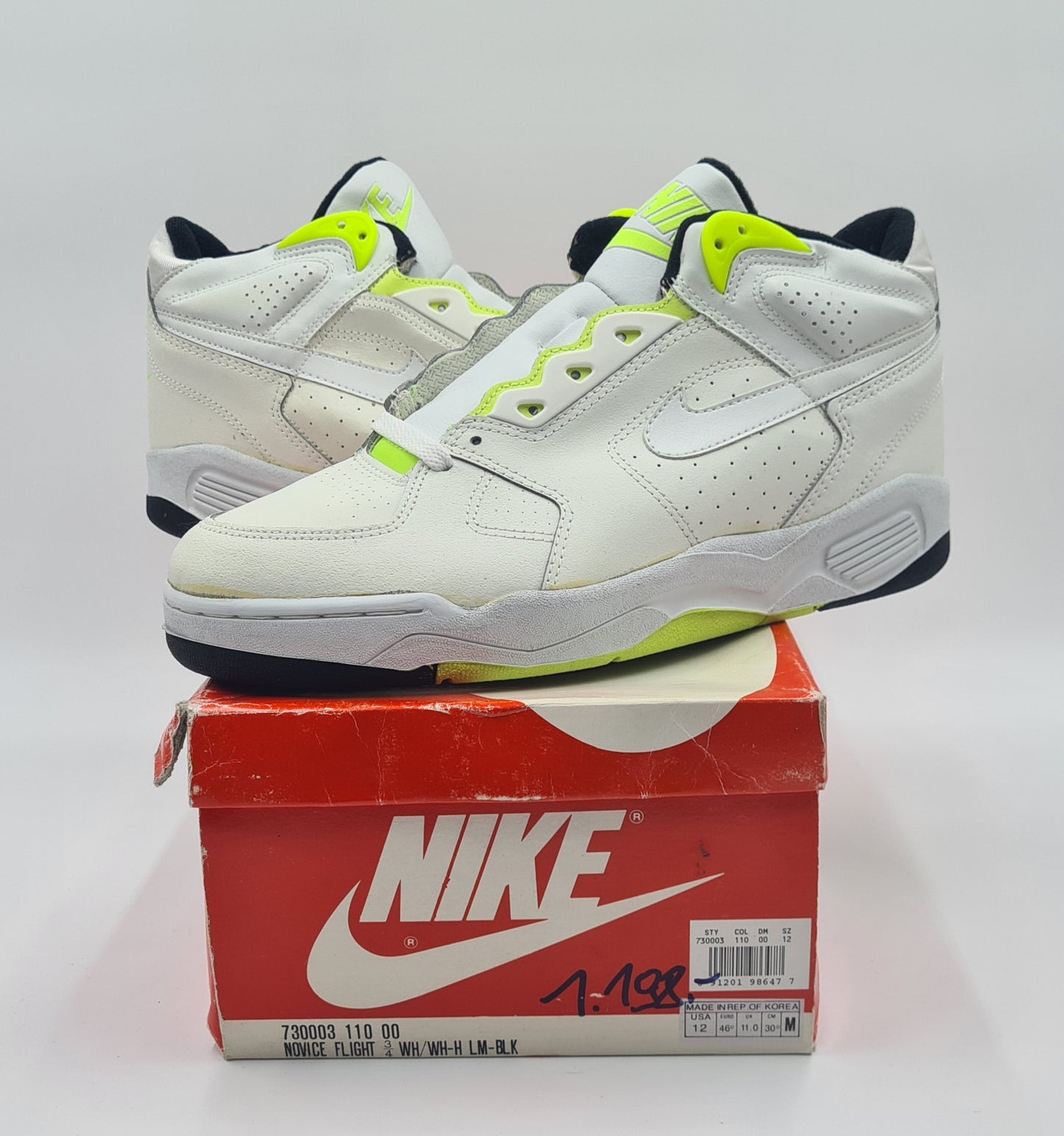 *BNIB* Vintage 1991 Nike Air Novice Flight UK 11 / EUR 46