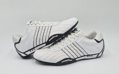 *VGC* 2005 Adidas Adi Racer Low Good Year White UK 12 / EUR 47 1/3