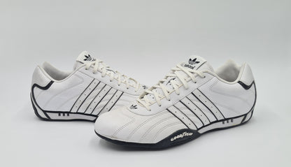 *VGC* 2005 Adidas Adi Racer Low Good Year White UK 12 / EUR 47 1/3