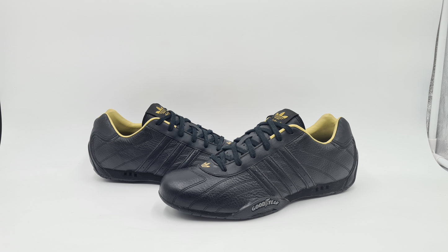 *VGC* 2007 Adidas Adi Racer Low Good Year Black UK 10 / EUR 44 2/3