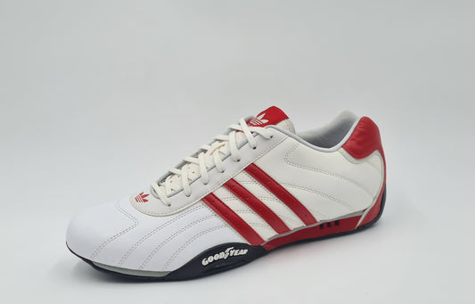 *NEW* 2010 Adidas Adi Racer Low Good Year White Red Size UK 12.5 / EUR 48
