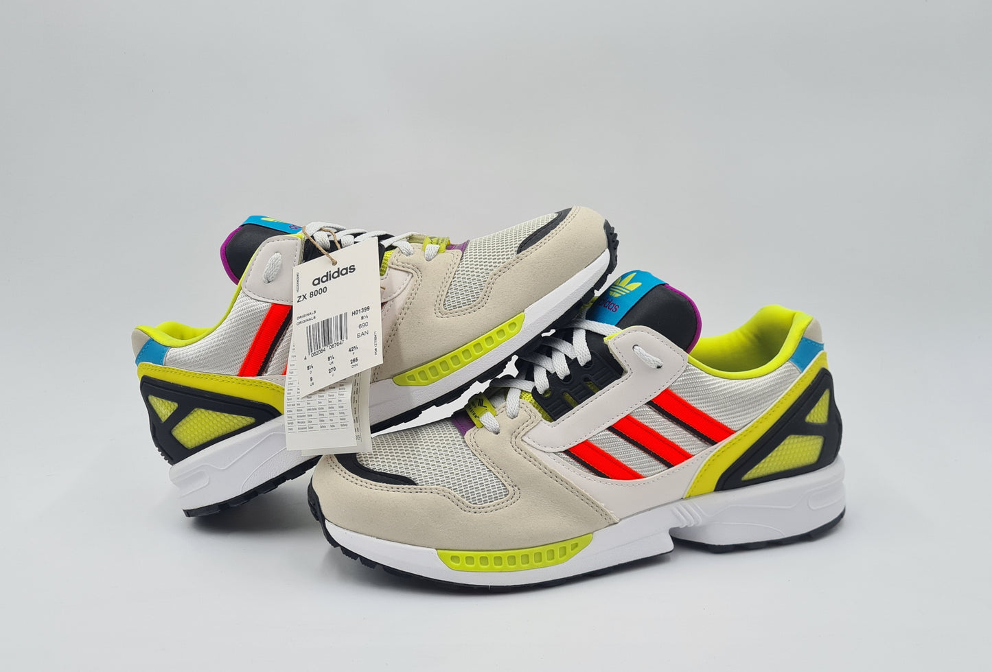 *NEW* 2021 Adidas ZX 8000 Crystal Brown UK 8.5 / EUR 42 2/3