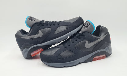 *NEU* 2010 Nike Air 180 Schwarz Gr. UK 10,5 / EUR 45,5