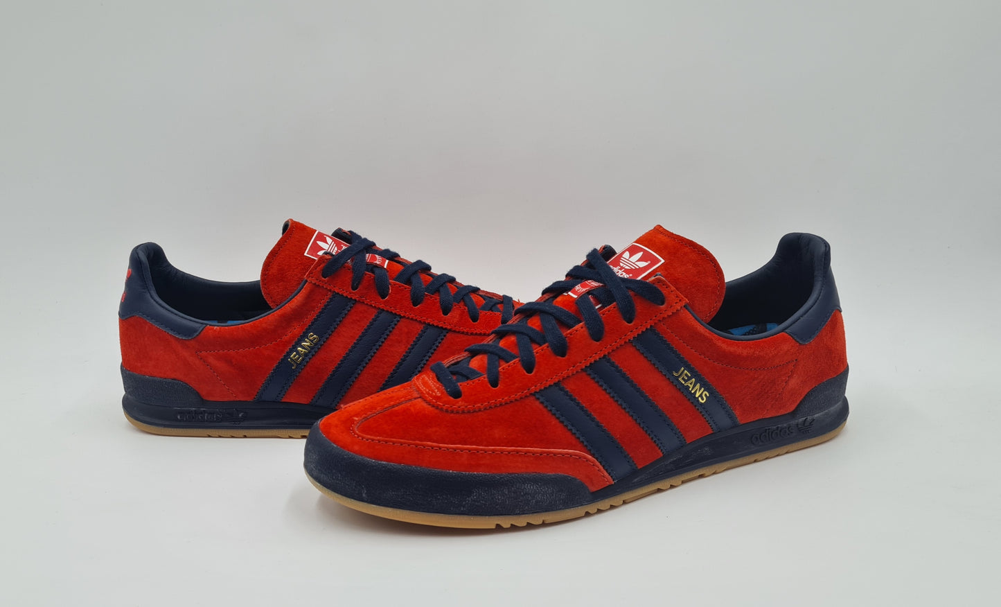 *VGC* 2021 Adidas Jeans Retro Red UK 9.5 / EUR 44