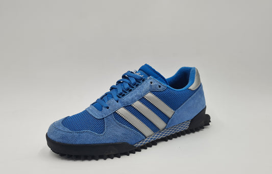 *VGC* 2009 Adidas Marathon TR Retro Blue UK 9 / EUR 43 1/3