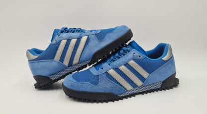 *VGC* 2009 Adidas Marathon TR Retro Blue UK 9 / EUR 43 1/3