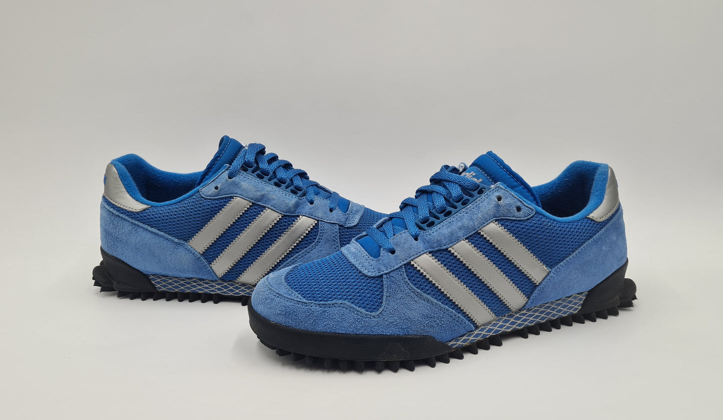 *VGC* 2009 Adidas Marathon TR Retro Blue UK 9 / EUR 43 1/3