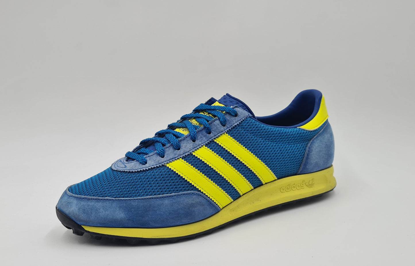 2021 Adidas TRX Mesh Retro Blue Yellow UK 9 / EUR 43 1/3