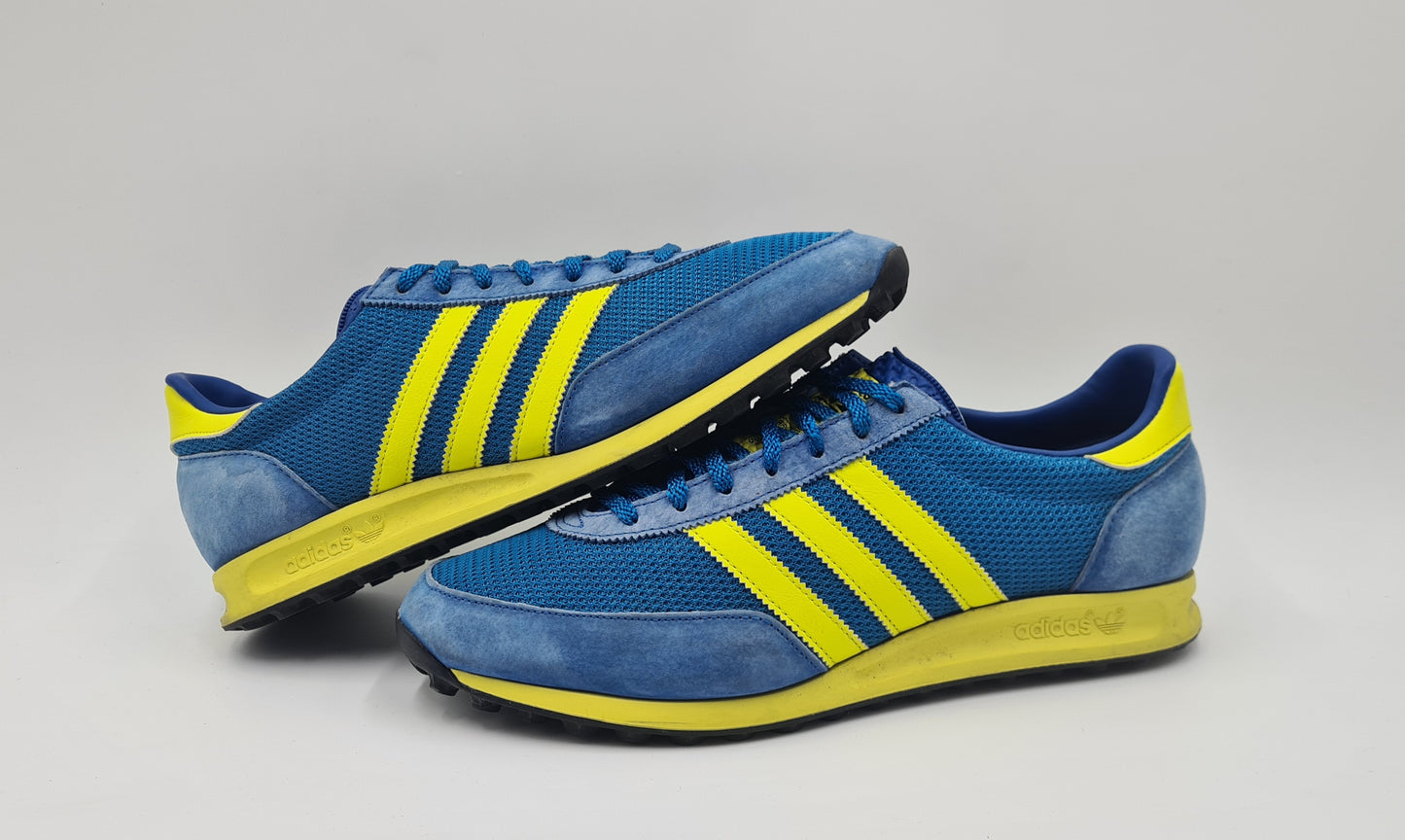 2021 Adidas TRX Mesh Retro Blue Yellow UK 9 / EUR 43 1/3