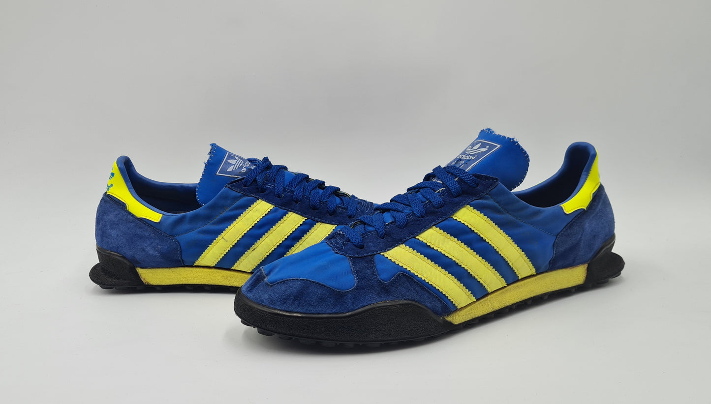 Vintage 1980s Adidas Marathon 80 West Germany UK 12 / EUR 47 1/3