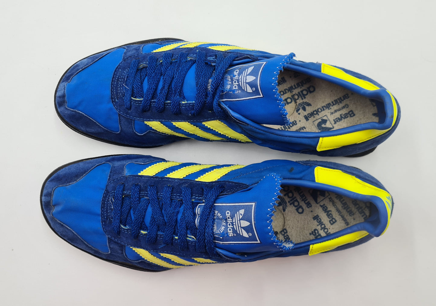 Vintage 1980s Adidas Marathon 80 West Germany UK 12 / EUR 47 1/3
