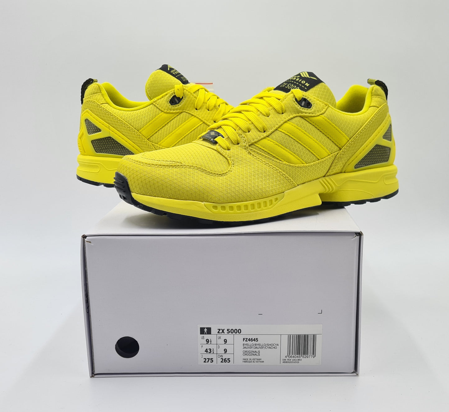 *BNIB* Adidas ZX 5000 Torsion 'Bright Yellow' UK 9 / EUR 43 1/3