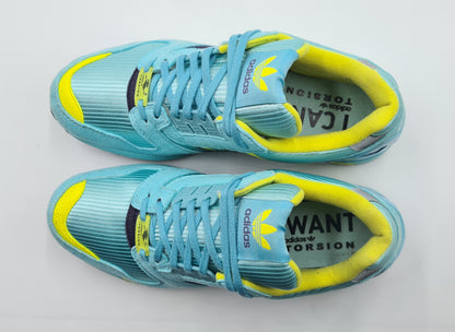 *VGC* 2019 Adidas ZX 8000 Aqua UK 8.5 / EUR 42 /3