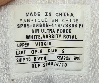 *NEW* Vintage 2008 Nike Ultra Force Sample UK 8 / EUR 42.5