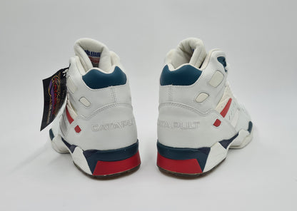 *NEU* Vintage 1990er LA Gear Catapult 'The Mailman' Karl Malone UK 8 / EUR 42,5