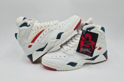 *NEU* Vintage 1990er LA Gear Catapult 'The Mailman' Karl Malone UK 8 / EUR 42,5