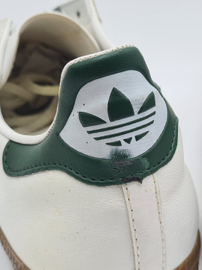 *NEU* Vintage 1980er Adidas Universal Spezial mit grünen Streifen UK 11,5 / EUR 46 2/3