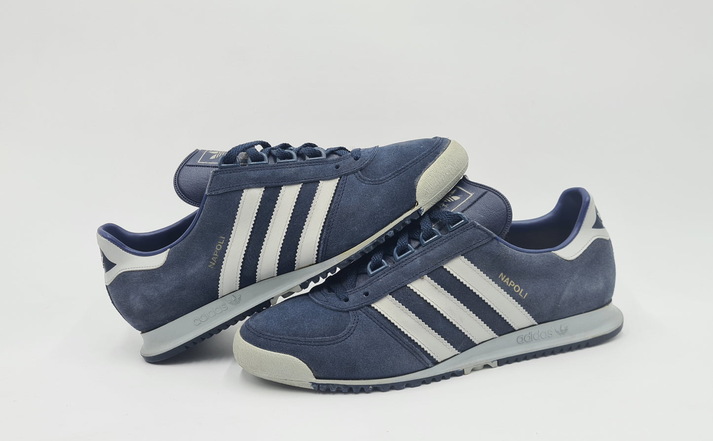 *VGC* Vintage 1980s Adidas Napoli 285 West Germany UK 8 / EUR 42