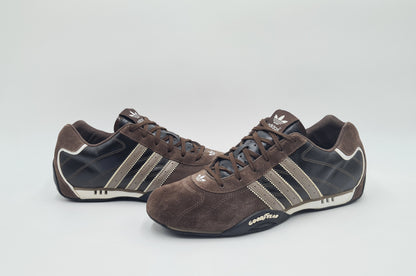 *VGC* 2005 Adidas Adi Racer Low Good Year Brown Black Size UK 10 / EUR 44 2/3
