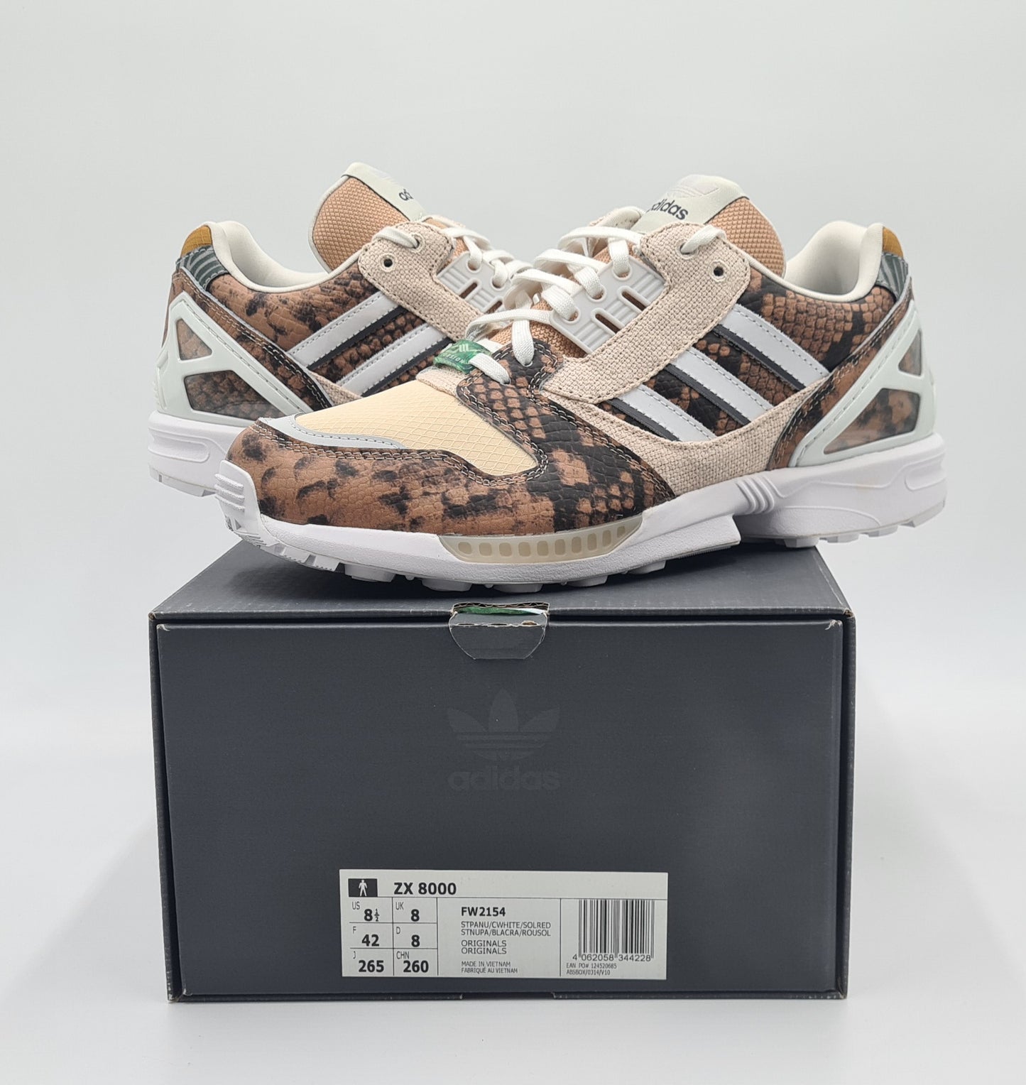 *NEU* 2019 Adidas ZX 8000 'Lethal Nights' Gr. UK 8 / EUR 42