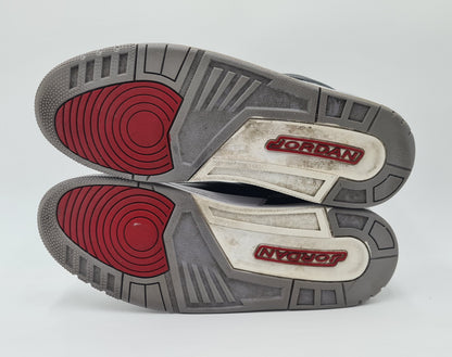 2011 Nike Air Jordan 3 III Retro Black Cement Gr. UK 14 / EUR 49,5