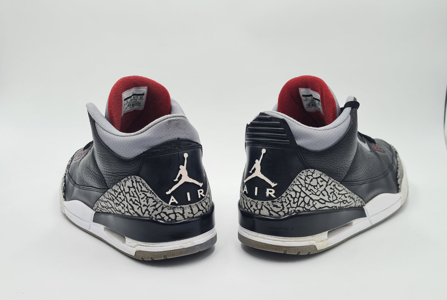 2011 Nike Air Jordan 3 III Retro Black Cement Gr. UK 14 / EUR 49,5