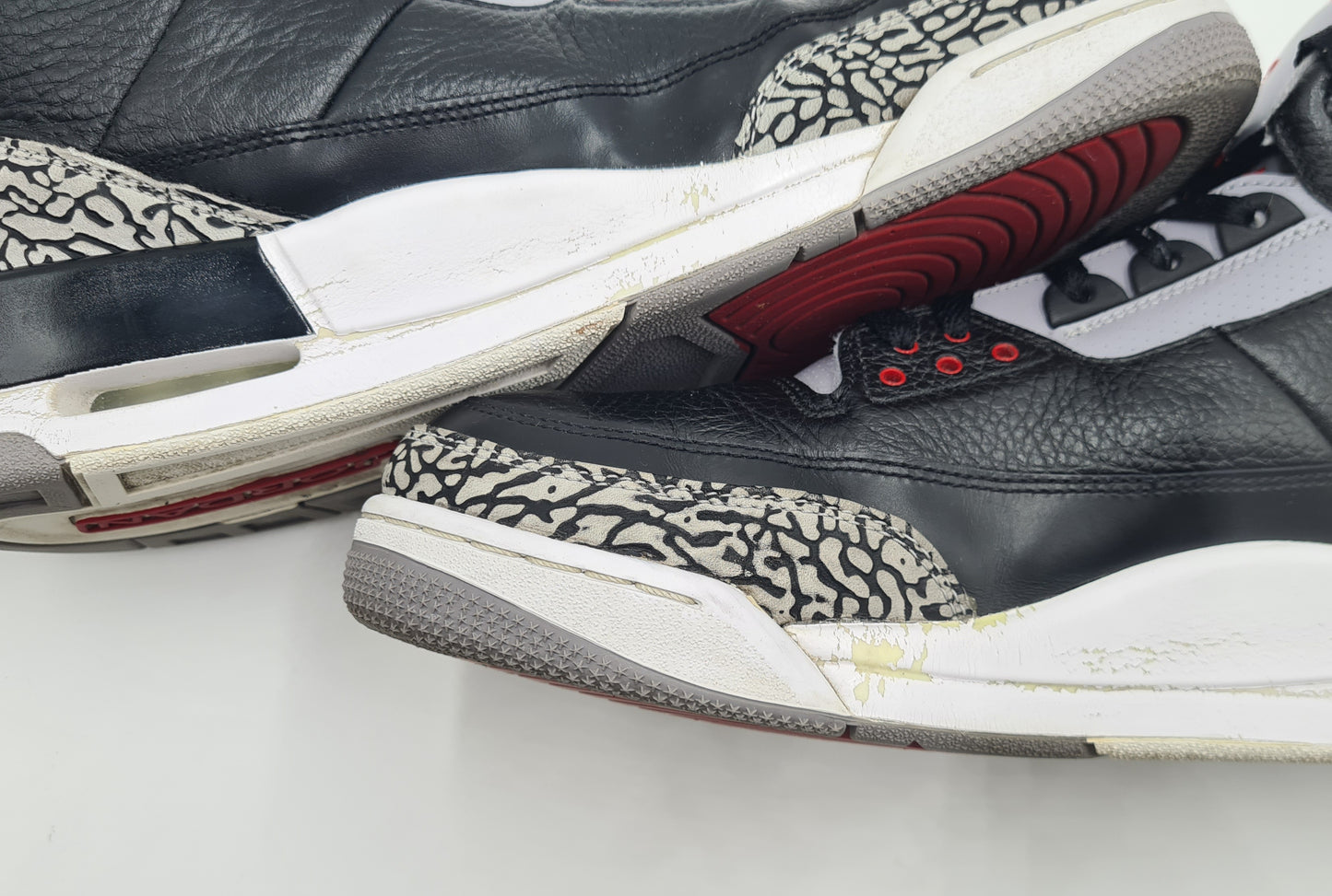 2011 Nike Air Jordan 3 III Retro Black Cement Gr. UK 14 / EUR 49,5