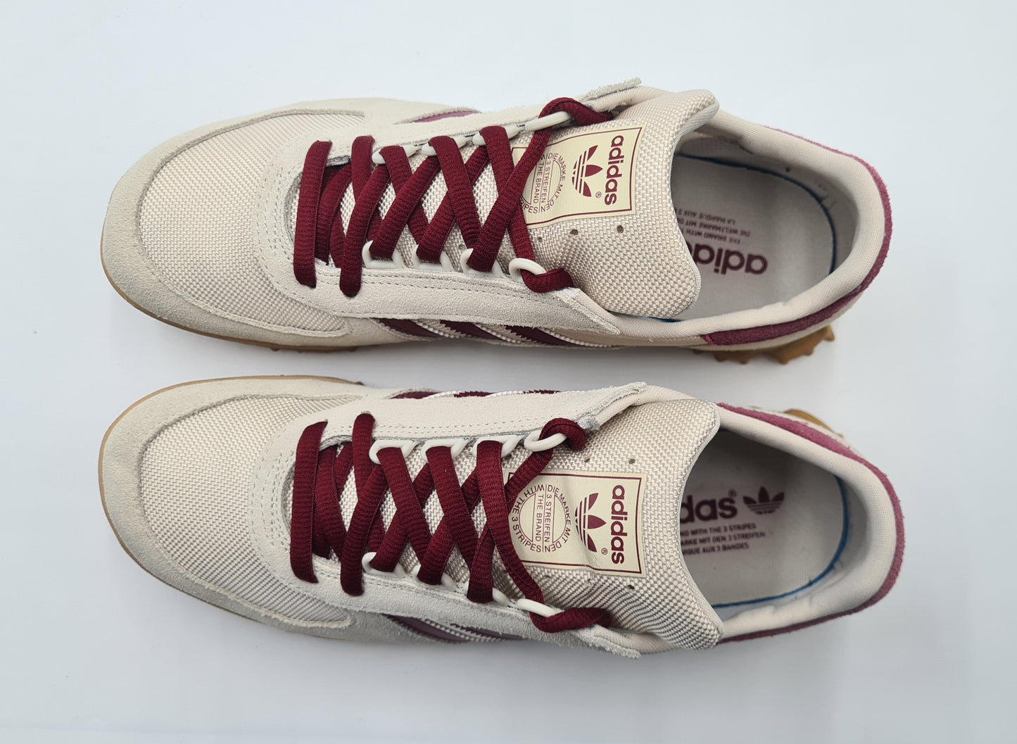 *VGC* 2023 Adidas Marathon TR Cordura Beige / Red UK 9.5 / EUR 44