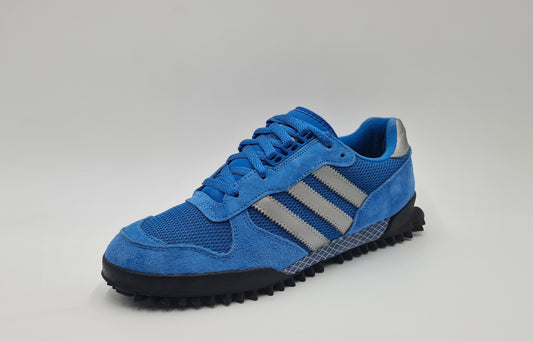 *WIE NEU* 2011 Adidas Marathon TR Blau UK 8,5 / EUR 42 2/3
